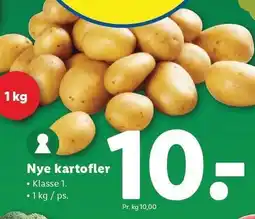 Lidl Nye kartofler tilbud