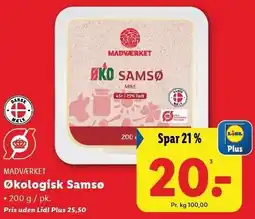 Lidl Økologisk Samsø tilbud