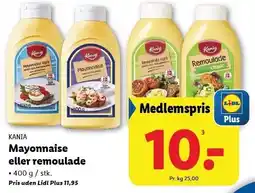 Lidl Mayonnaise eller remoulade tilbud