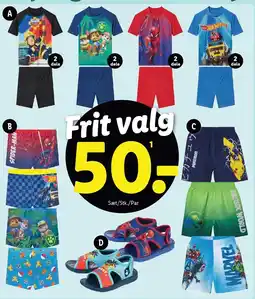 Lidl Badedragt, badeshorts, badebukser eller badesandaler tilbud