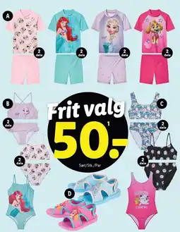 Lidl Badedragt, bikini eller badesandaler tilbud