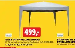jem & fix EASY UP PAVILLON EMPOLI tilbud