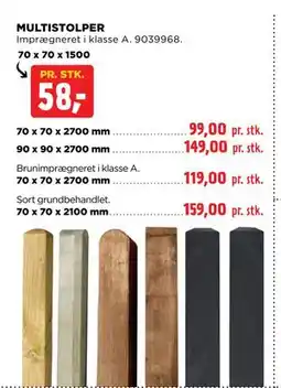 jem & fix MULTISTOLPER tilbud