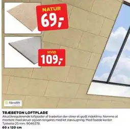 jem & fix TRÆBETON LOFTPLADE tilbud