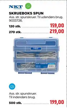 jem & fix SKRUEBOKS SPUN tilbud