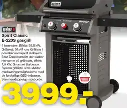 Bauhaus WEBER Spirit classic e-220s gasgrill tilbud