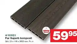 Bauhaus WIMEX Fur superb komposit tilbud