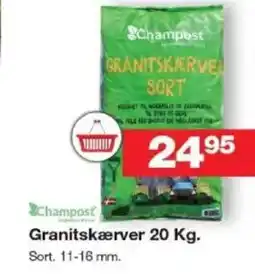 Bauhaus CHAMPOST Granitskærver tilbud