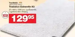Bauhaus TROLDTEKT Træbeton extremfin k5 tilbud