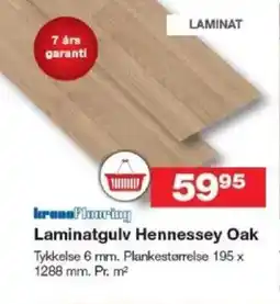 Bauhaus KRONOFLOORING Laminatgulv hennessey oak tilbud
