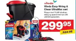 Bauhaus VILEDA Easy-wring & clean ultramax sæt tilbud