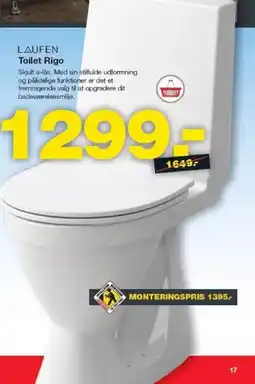 Bauhaus LAUFEN Toilet rigo tilbud