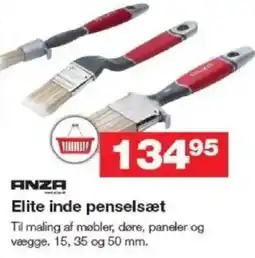 Bauhaus ANZA Elite inde penselsæt tilbud
