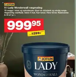Bauhaus JOTUN Lady wonderwall vægmaling tilbud