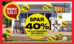 Bauhaus På alle markiser fra sunfun tilbud