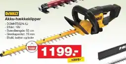 Bauhaus DEWALT Akku-hækkeklipper tilbud