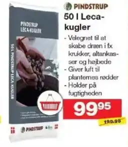 Bauhaus PINDSTRUP Leca-kugler tilbud