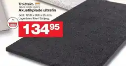 Bauhaus TROLDTEKT Akustikplade ultrafin tilbud