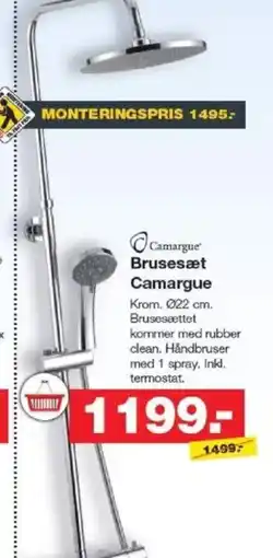Bauhaus CAMARGUE Brusesæt camargue tilbud
