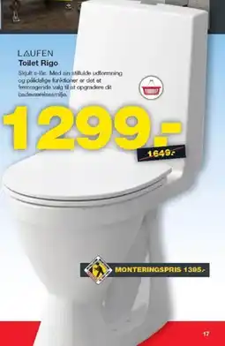 Bauhaus LAUFEN Toilet rigo tilbud