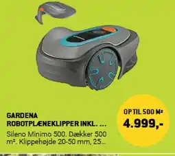 XL-BYG Gardena robotplæneklipper inkl tilbud