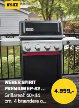 XL-BYG WEBER Spirit premium ep-42. tilbud