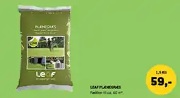 XL-BYG Leaf plænegres tilbud
