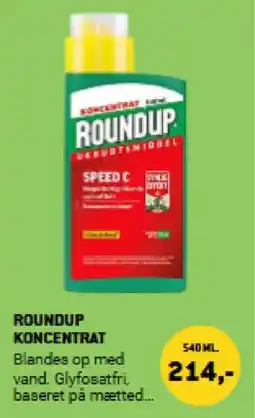 XL-BYG ROUNDUP Koncentrat tilbud