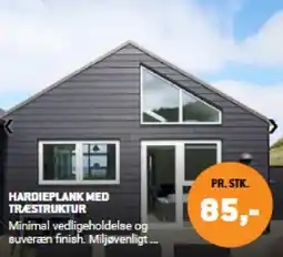 XL-BYG Hardieplank med trestruktur tilbud