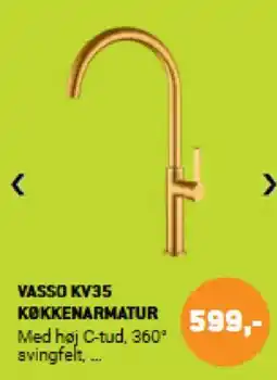XL-BYG Vasso kv35 køkkenarmatur tilbud