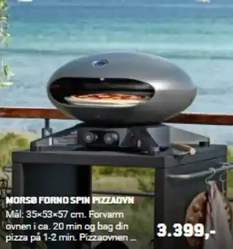 XL-BYG Morso forno spin pizzaovn tilbud