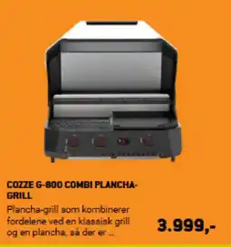 XL-BYG Cozze g-800 combi plancha- grill tilbud