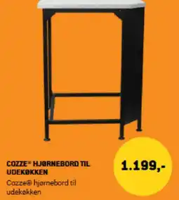 XL-BYG Cozze hjørnebord til udekøkken tilbud