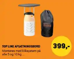 XL-BYG Top line afsætningsbord tilbud