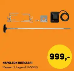 XL-BYG Napoleon rotisseri tilbud