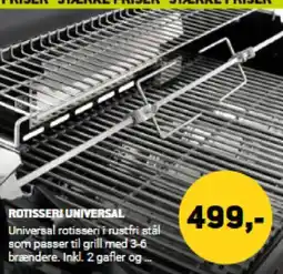 XL-BYG Rotisseri universal tilbud