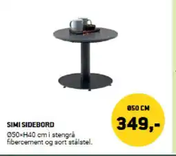 XL-BYG Simi sidebord tilbud