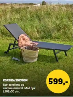 XL-BYG Korsika solvogn tilbud
