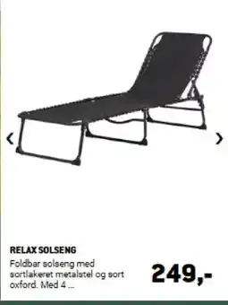 XL-BYG Relax solseng tilbud