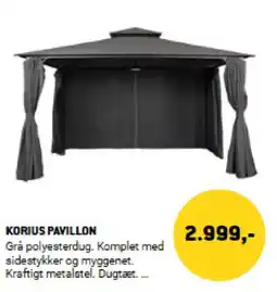 XL-BYG Korius pavillon tilbud