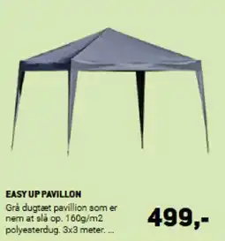 XL-BYG Easy up pavillon tilbud