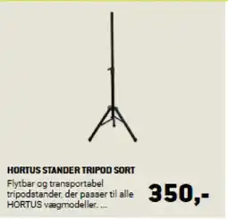 XL-BYG Hortus stander tripod sort tilbud