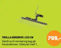 XL-BYG Trolla gårdrive tilbud