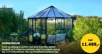 XL-BYG Outrium pavillon tilbud