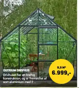 XL-BYG Outrium drivhus tilbud
