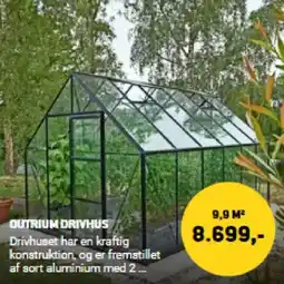 XL-BYG Outrium drivhus tilbud