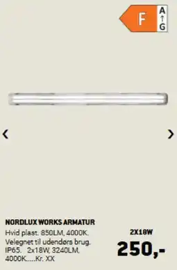 XL-BYG NORDLUX Works armatur tilbud