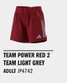 Sport Direct ADIDAS Short TIRO25 CM SHOW Team power red 2 Team light grey tilbud