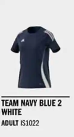 Sport Direct ADIDAS Jersey TIRO24 JSYW Team navy blue 2 White tilbud