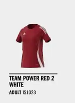 Sport Direct ADIDAS Jersey TIRO24 JSYW Team power red 2 White tilbud
